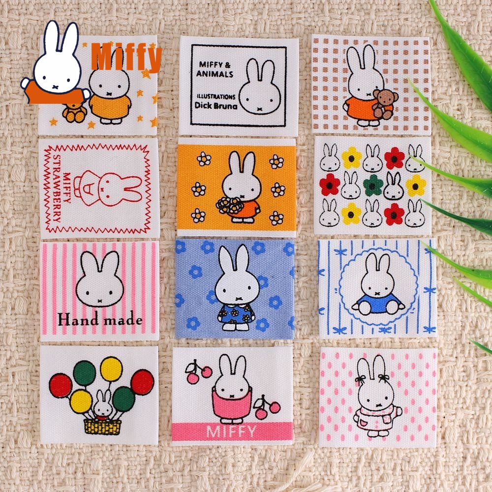 Embroidery Rabbit - Patch in tessuto Kawaii Miffy, simpatico