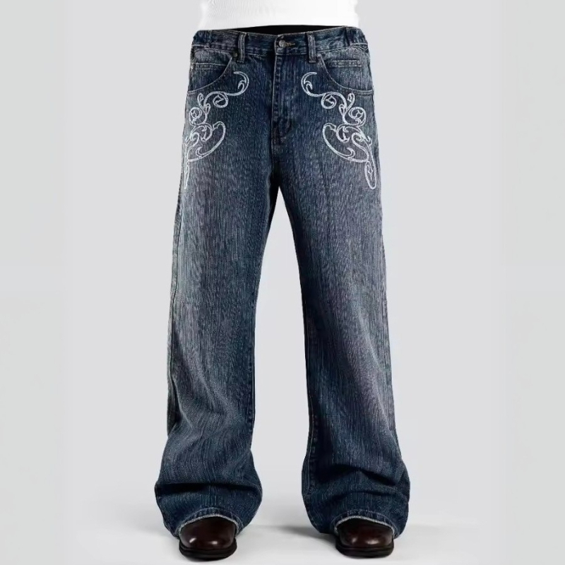 Embroidery Cotton - Set 2 Pezzi Stile Streetwear Retrò
