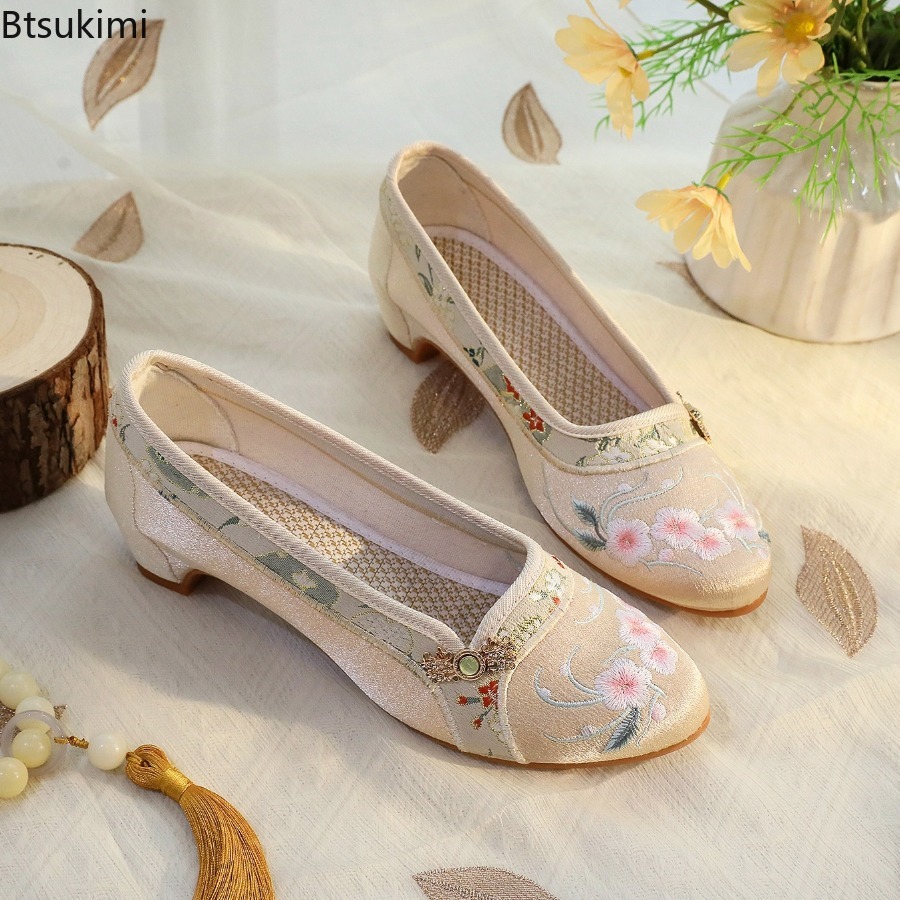 Embroidery Cotton - Nuove Scarpe da Donna 2026 Stile