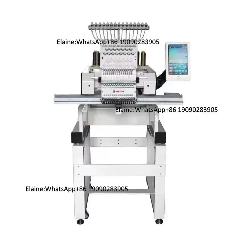 Embroidery Hat Machine - MYSEW MBC1201 Macchina da Ricamo Industriale