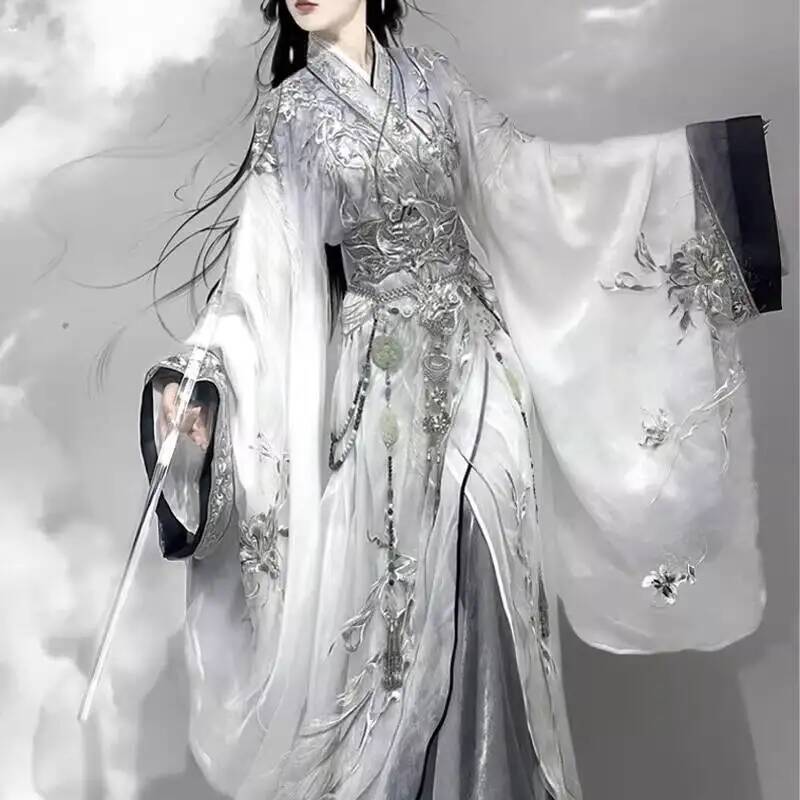 Embroidery Style - Costume Cosplay Stile Nazionale per Grandi