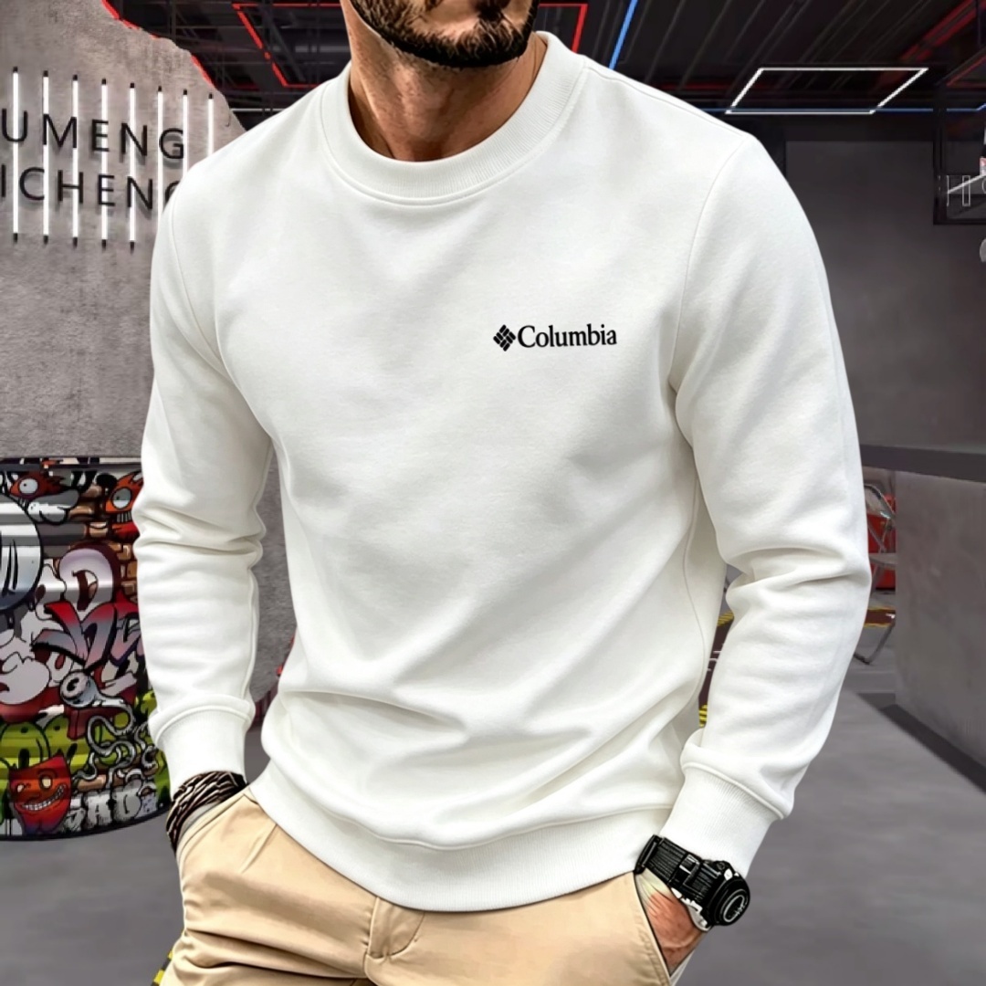 Embroidery A - Polo a maniche lunghe da uomo