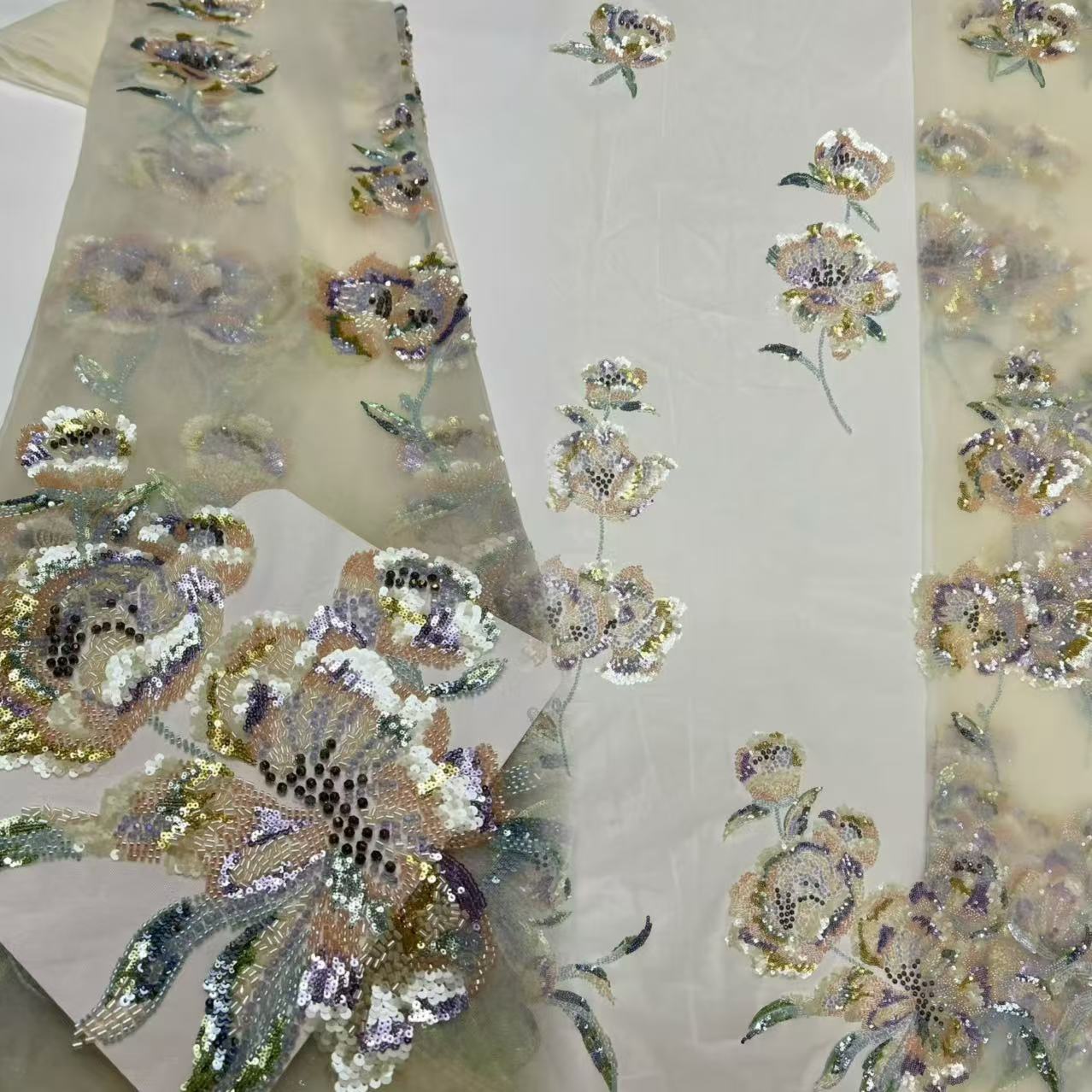Embroidery Net Fabric - Nuovo arrivo di tessuto in pizzo