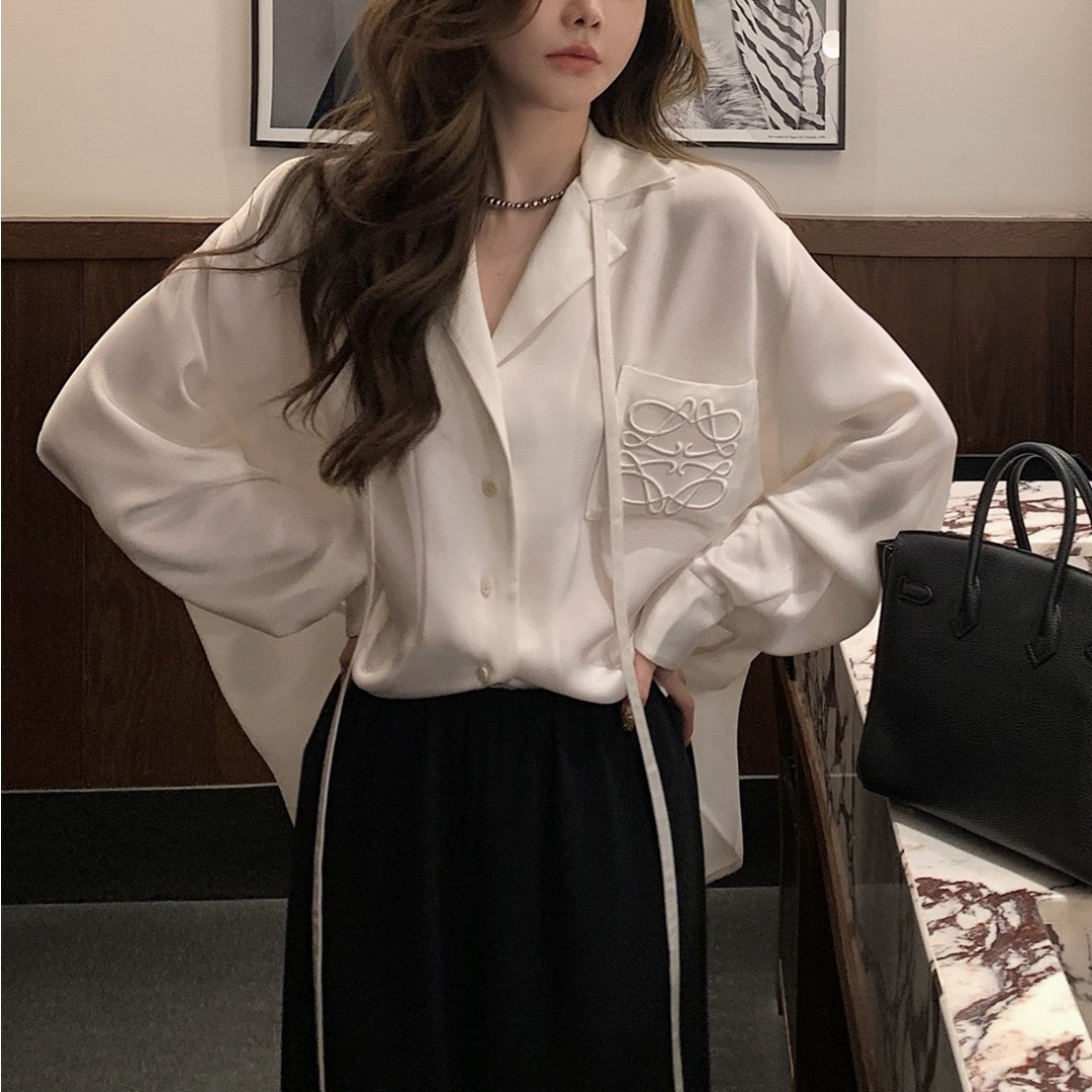 Embroidery On Shirt - Camicetta da Donna 2026 Nuova Collezione