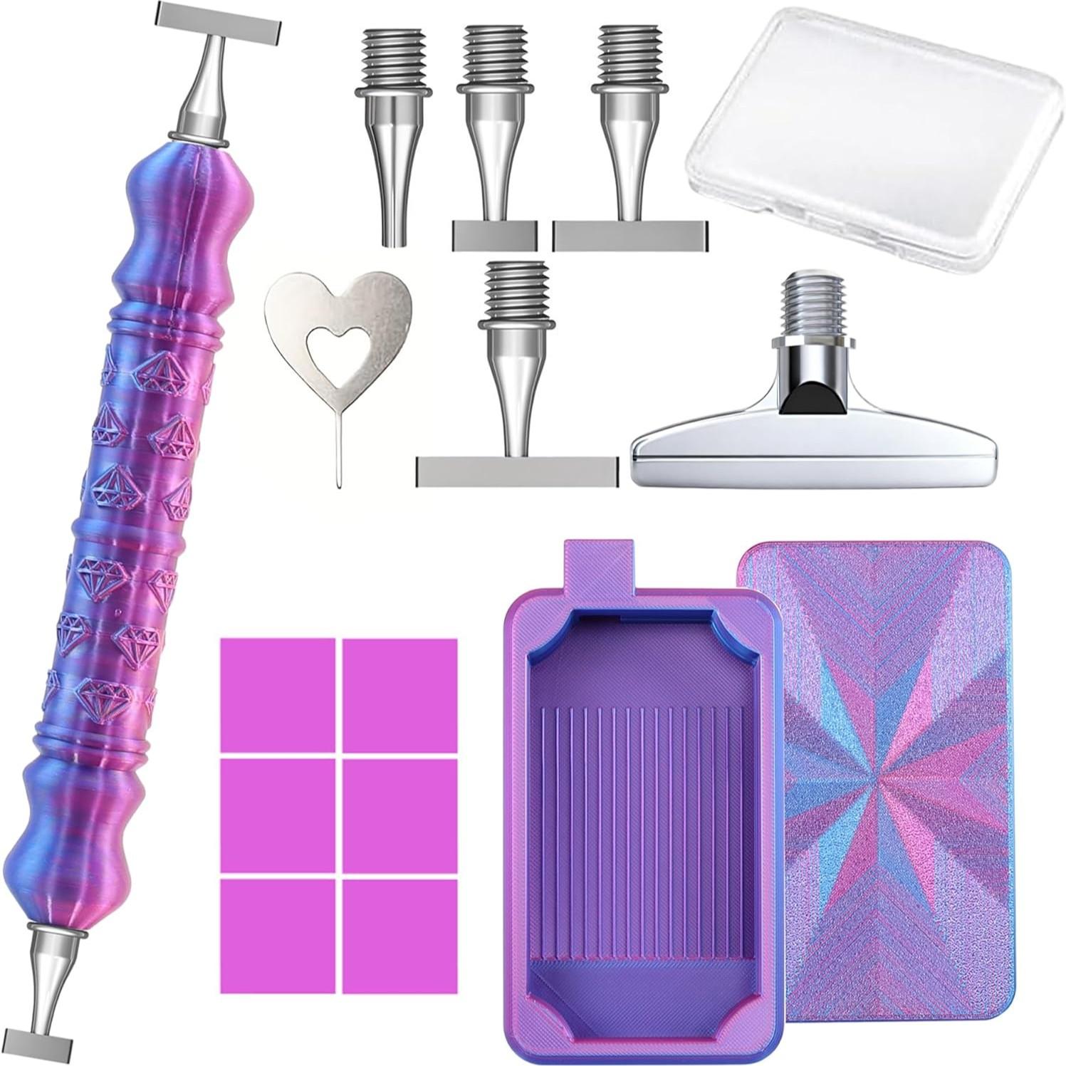 Embroidery Kit Starter - Set di strumenti e accessori per