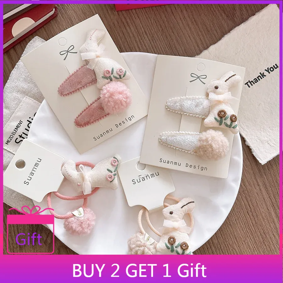 Embroidery Rabbit - Autunno Inverno Dolce Ricamo 3D Simpatico