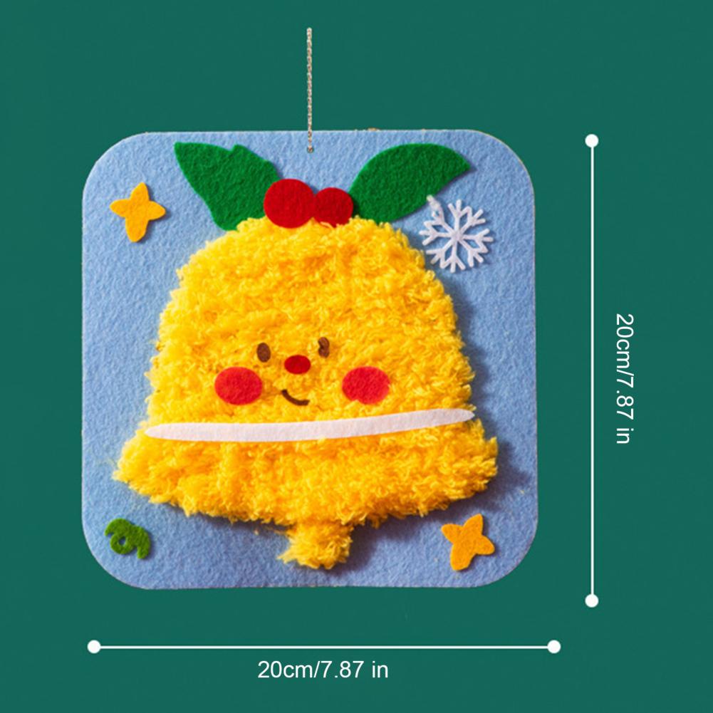 Embroidery Xmas Stocking - Kit di ricamo natalizio fai da