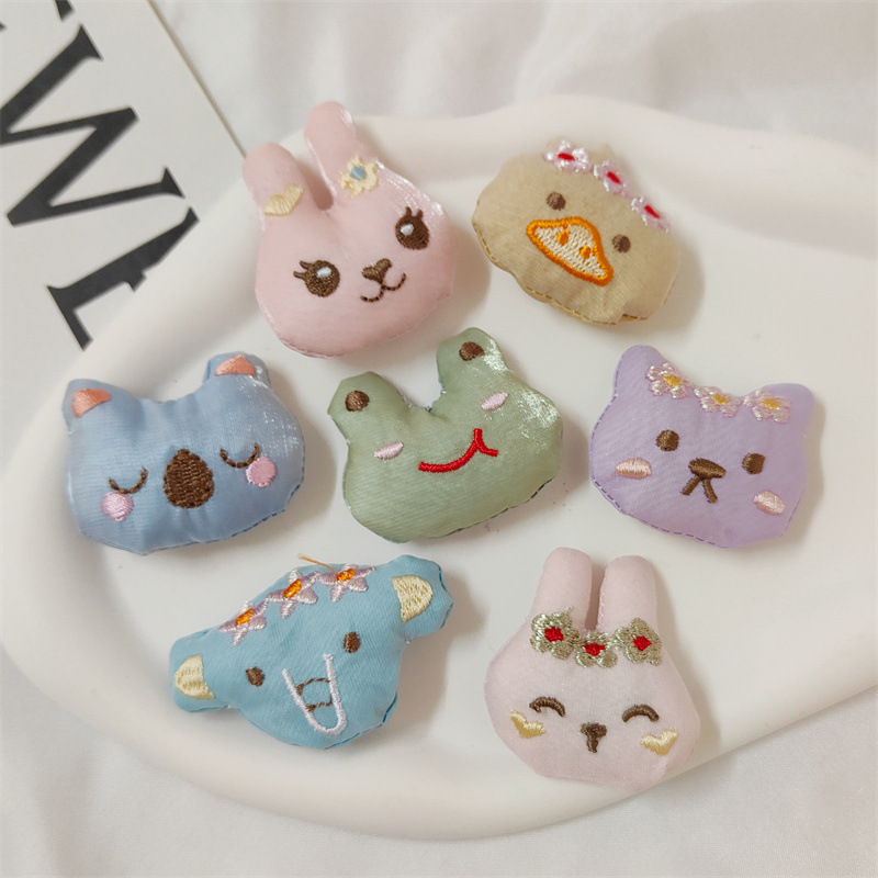 Embroidery Rabbit - 5 pezzi nuovo ricamo coniglio rana