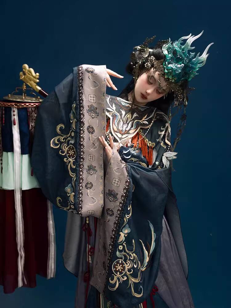 Embroidery Cotton - Costume da Fata dell'Opera Nuo con