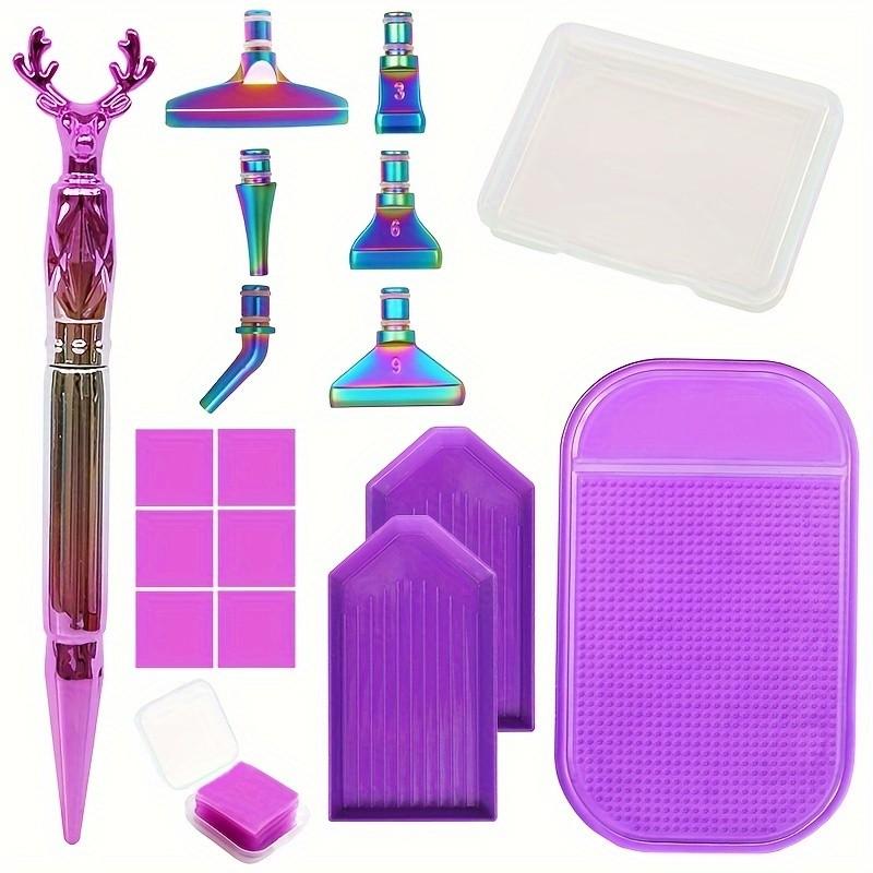 Embroidery Kit Starter - Penna con strass a forma di