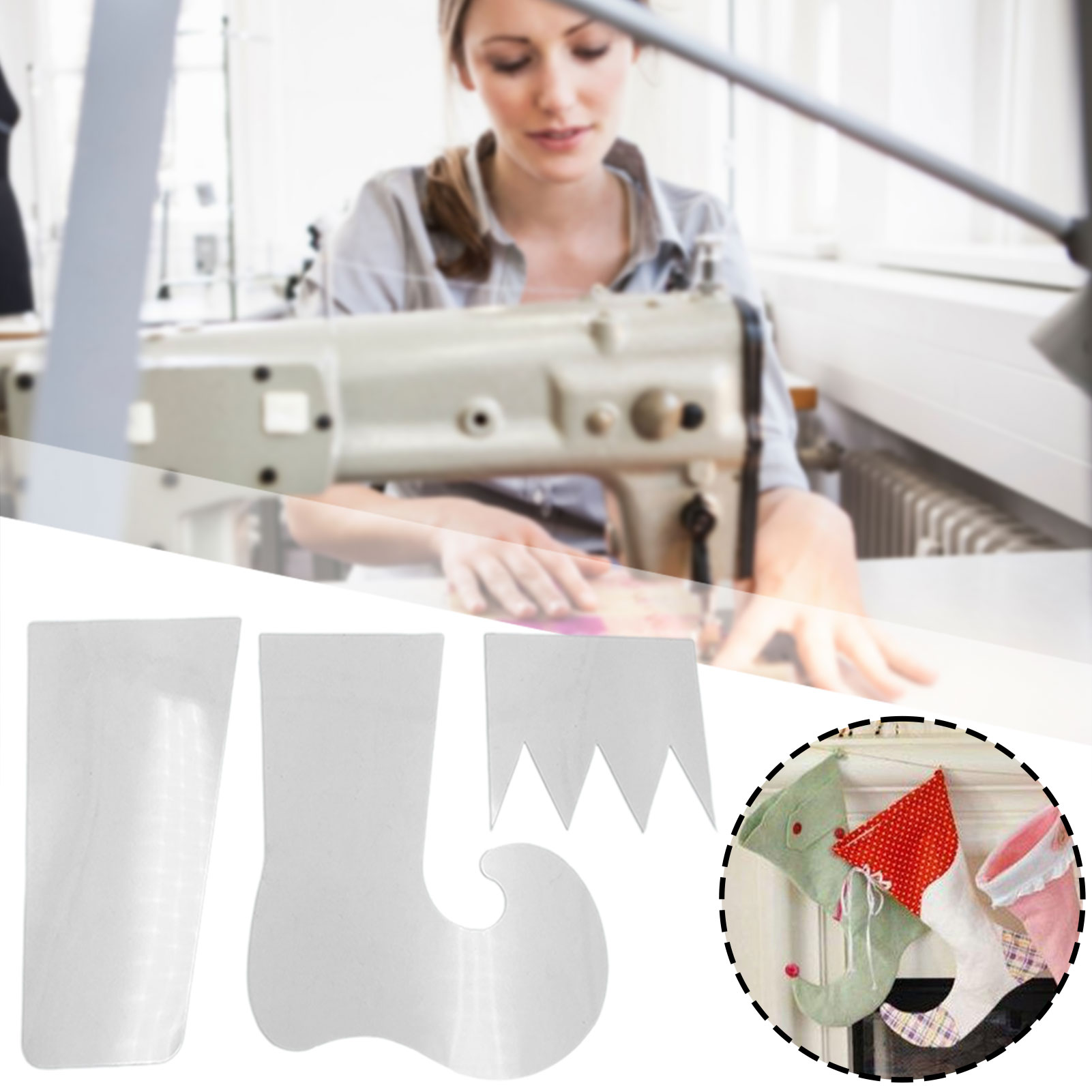Modello personalizzato di calz - Embroidery Xmas Stocking recensione e prezzo
