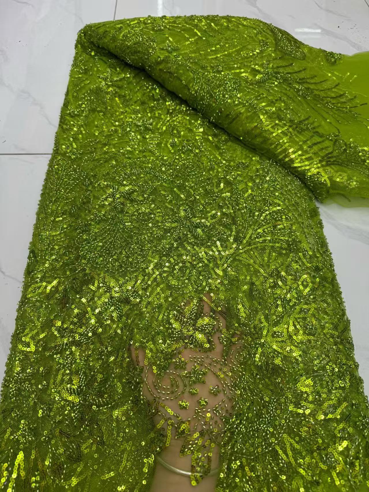 Tessuti africani di lusso con  - Embroidery Net Fabric recensione e prezzo