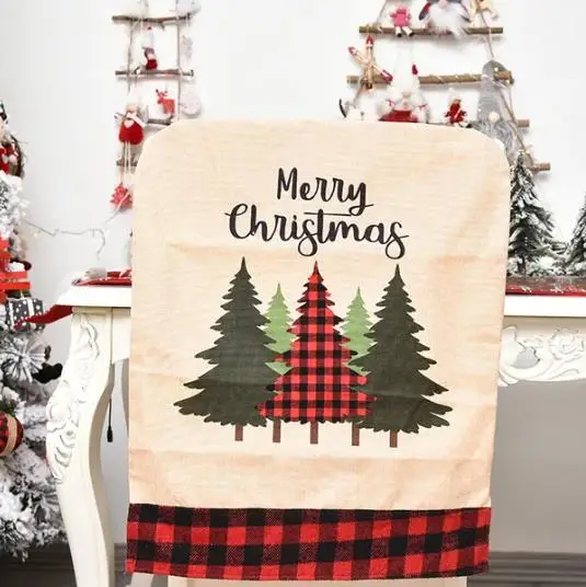 4/6/8 pezzi Fodera per sedia d - Embroidery Xmas Decorations recensione e prezzo
