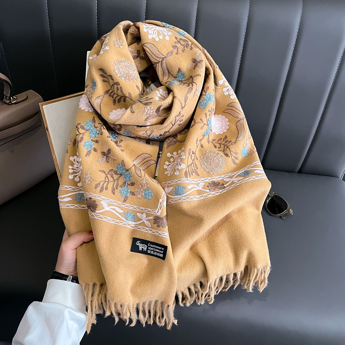 Nuovo Inverno Caldo Sciarpa di - Embroidery Pashmina recensione e prezzo
