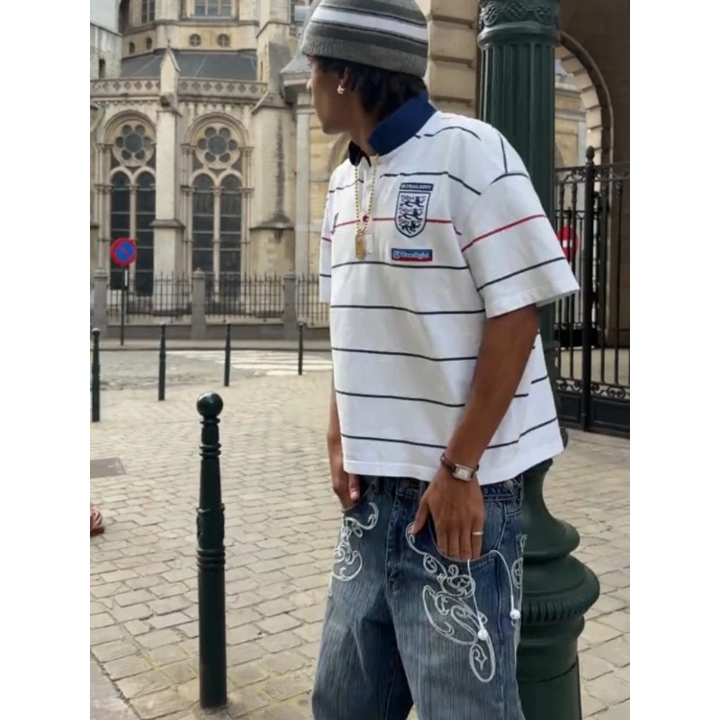 Set 2 Pezzi Stile Streetwear R - Embroidery Cotton recensione e prezzo
