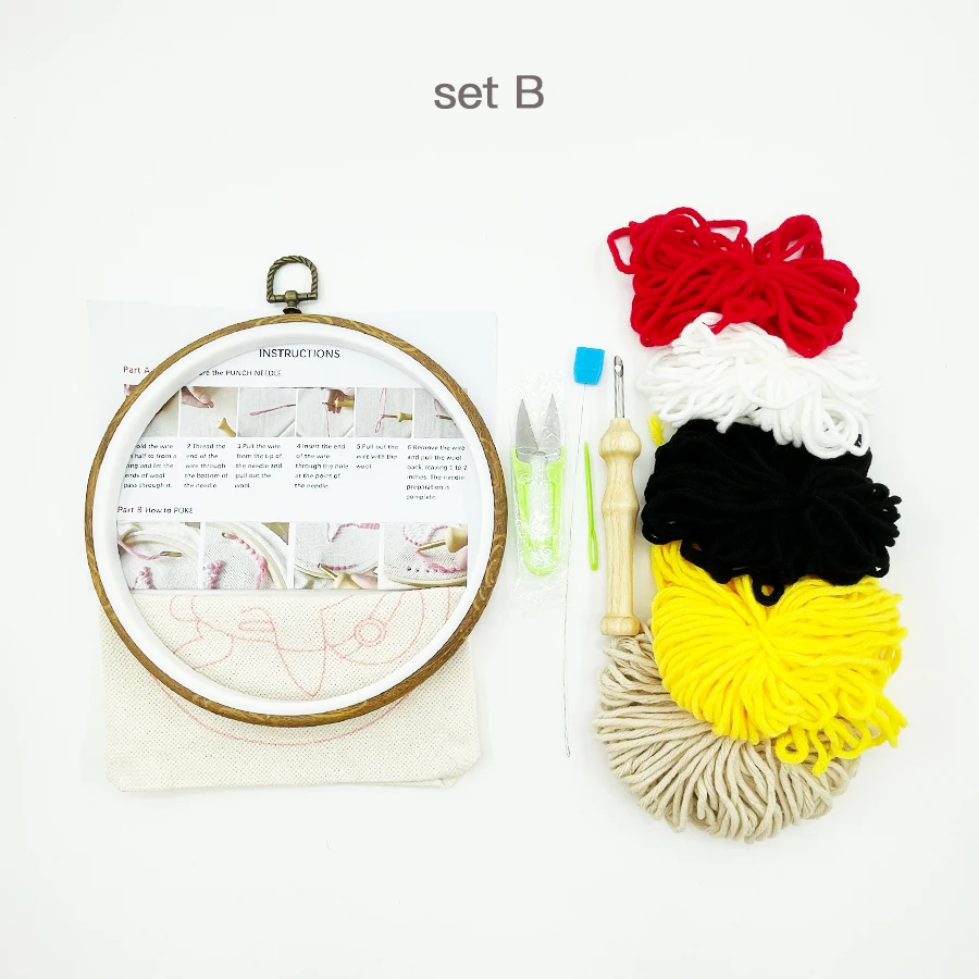 Kit da ricamo con ago per punz - Embroidery Xmas Decorations recensione e prezzo