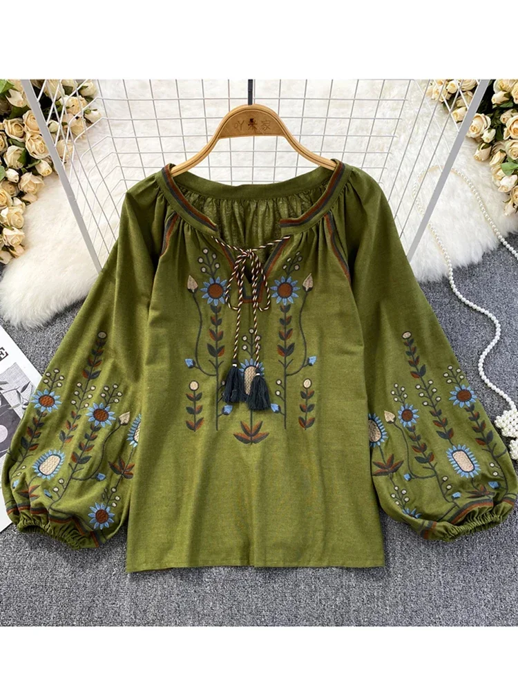 Camicetta primaverile da donna - Embroidery On Shirt recensione e prezzo