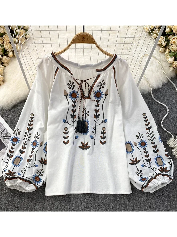 Camicetta primaverile da donna - Embroidery On Shirt recensione e prezzo