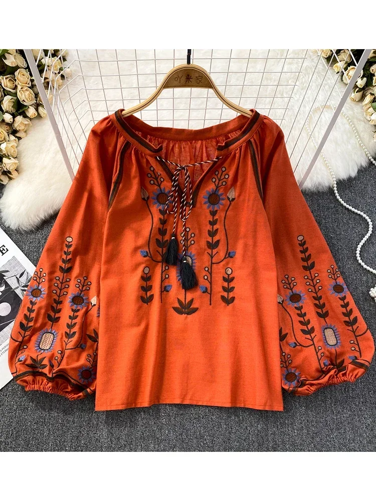 Camicetta primaverile da donna - Embroidery On Shirt recensione e prezzo