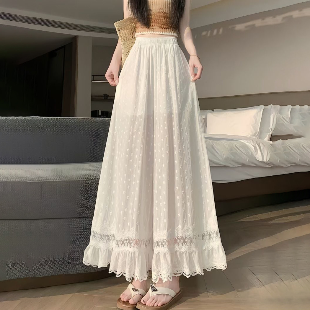 Pantaloni Palazzo da Donna Bia - Embroidery Eyelet recensione e prezzo