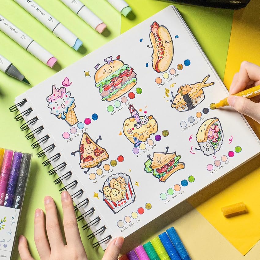 Ohuhu Honolulu B Pennarelli Se - Copic Marker Sketch recensione e prezzo