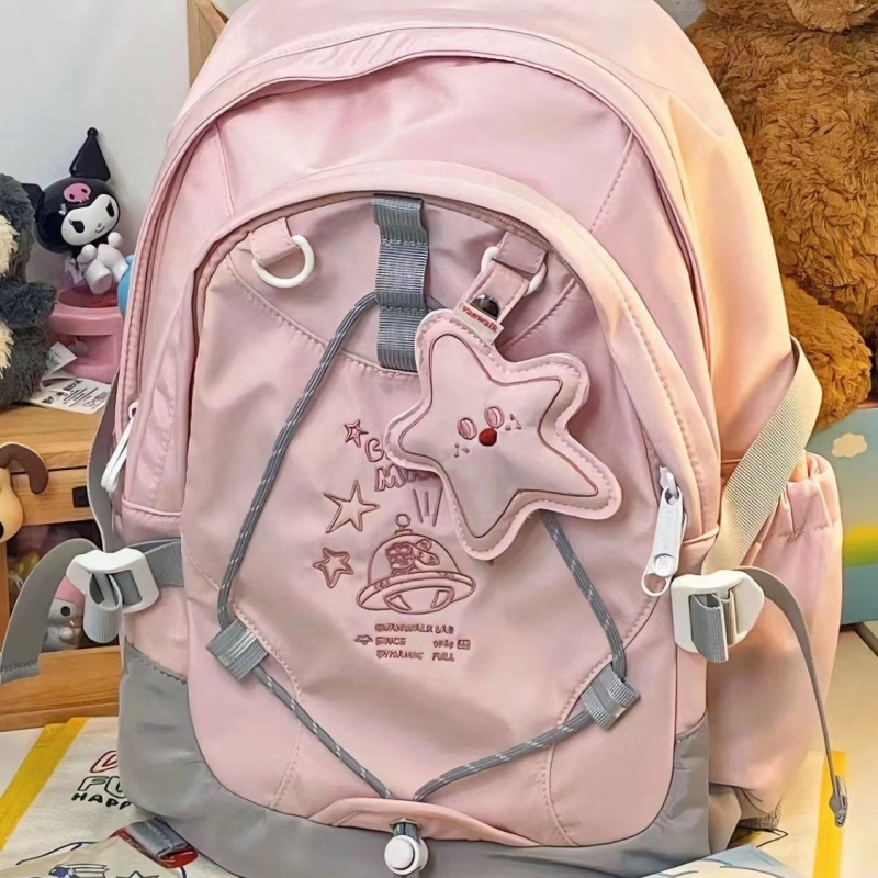 Zaino per ragazza studentessa  - Embroidery Rabbit recensione e prezzo