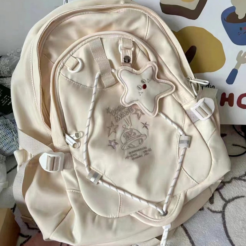 Zaino per ragazza studentessa  - Embroidery Rabbit recensione e prezzo