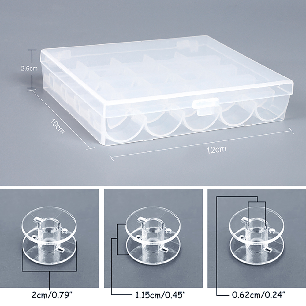 25 pz/set fili di plastica bob - Embroidery Generator recensione e prezzo
