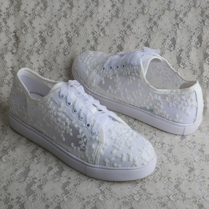 Wedopus Sneakers Bianche da Do - Embroidery Shoes recensione e prezzo