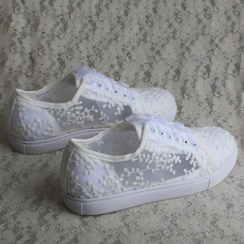 Wedopus Sneakers Bianche da Do - Embroidery Shoes recensione e prezzo