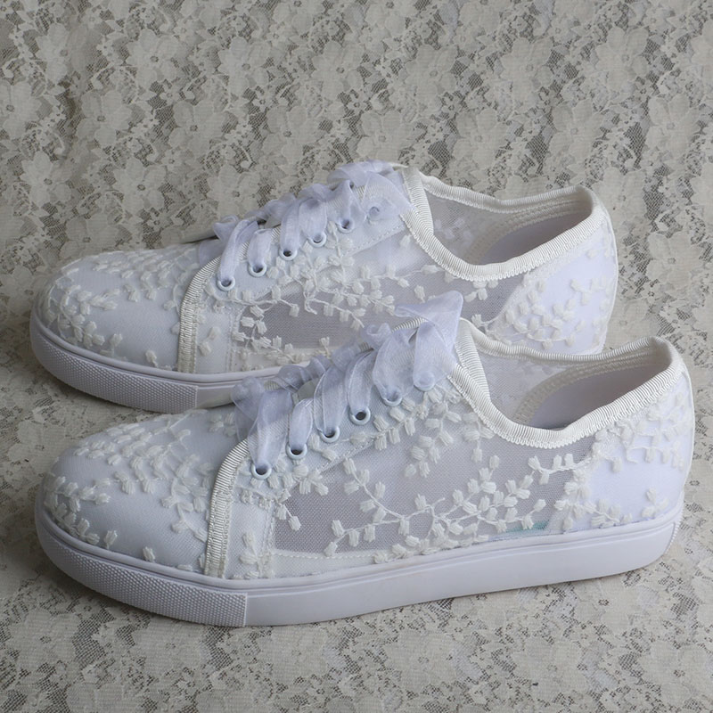 Wedopus Sneakers Bianche da Do - Embroidery Shoes recensione e prezzo