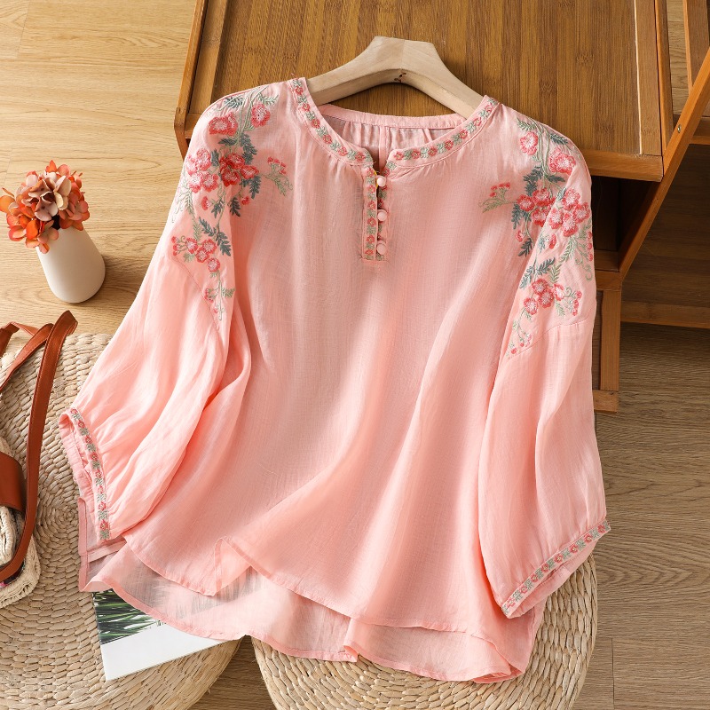 Abbigliamento da donna in stil - Embroidery On Shirt recensione e prezzo