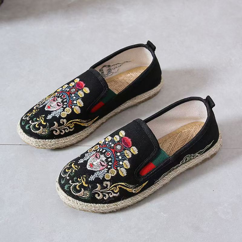 Scarpe da donna con suola piat - Embroidery Shoes recensione e prezzo