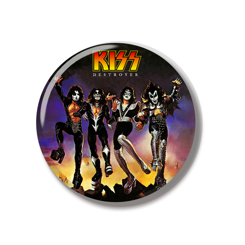 44MM Rock Band Kiss Album CD P - Embroidery Kiss recensione e prezzo