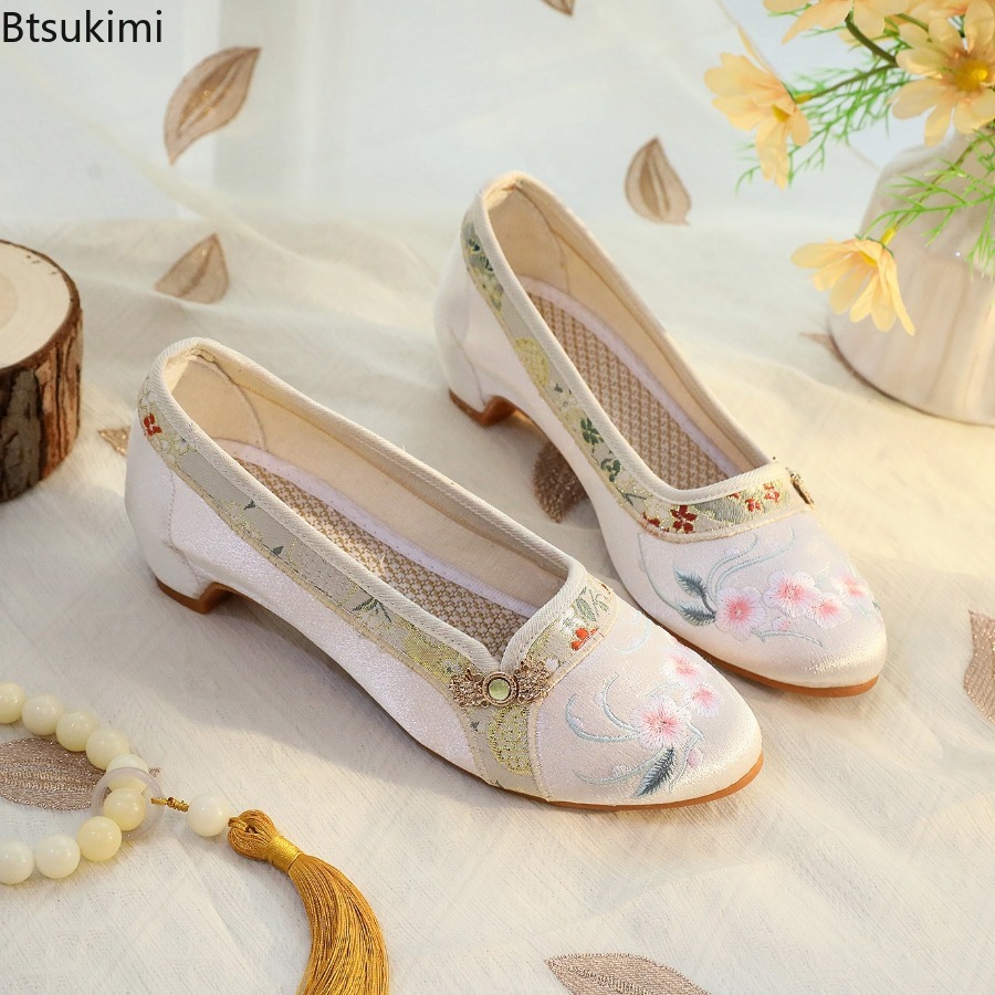 Nuove Scarpe da Donna 2026 Sti - Embroidery Cotton recensione e prezzo