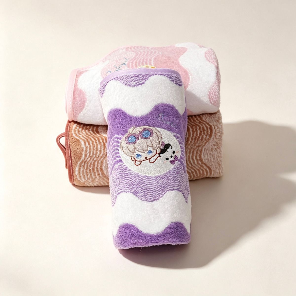 Asciugamano in pile corallo An - Embroidery Cotton recensione e prezzo