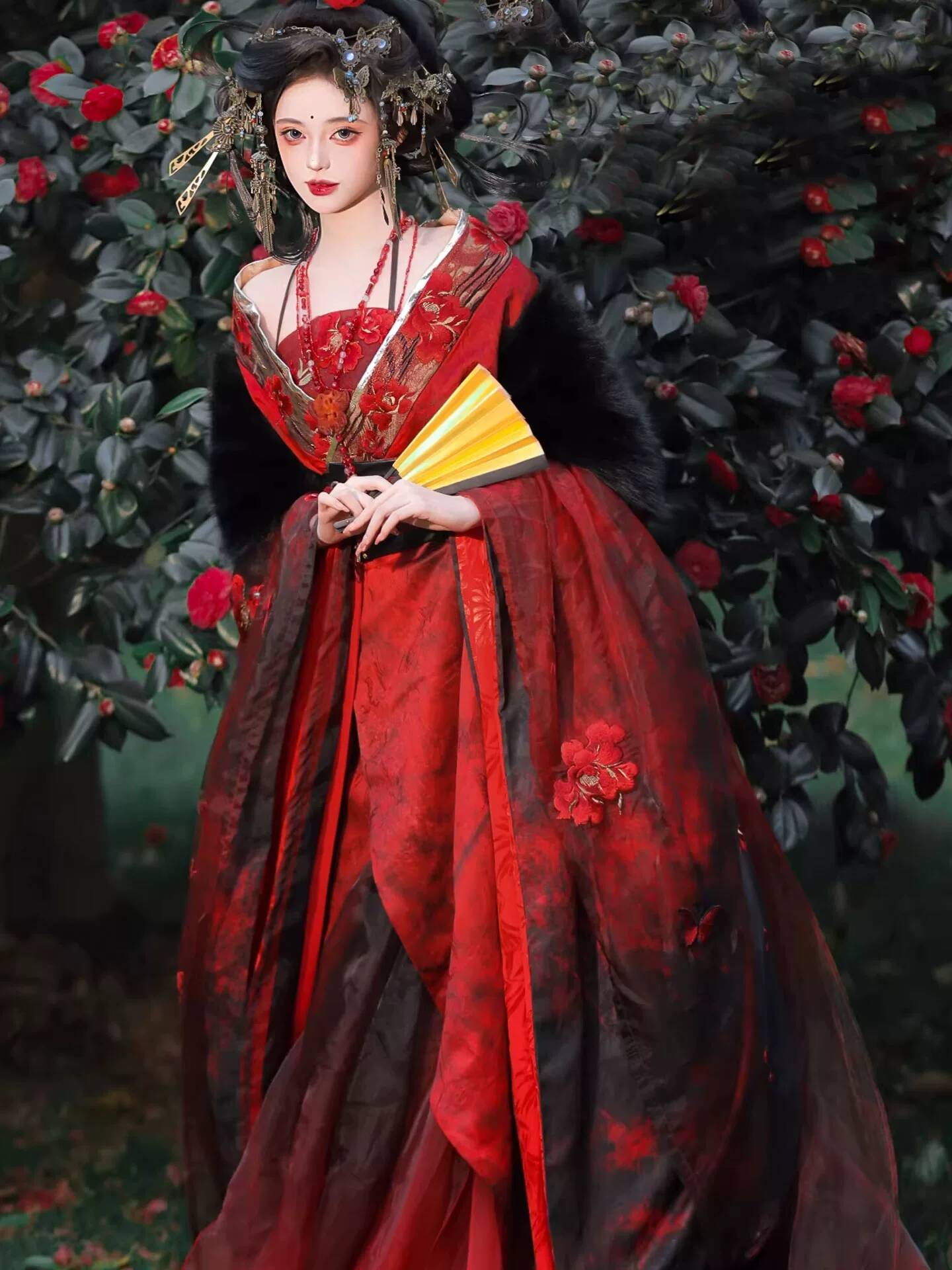 Nuovo Hanfu Rosso Datura da Do - Embroidery Cotton recensione e prezzo