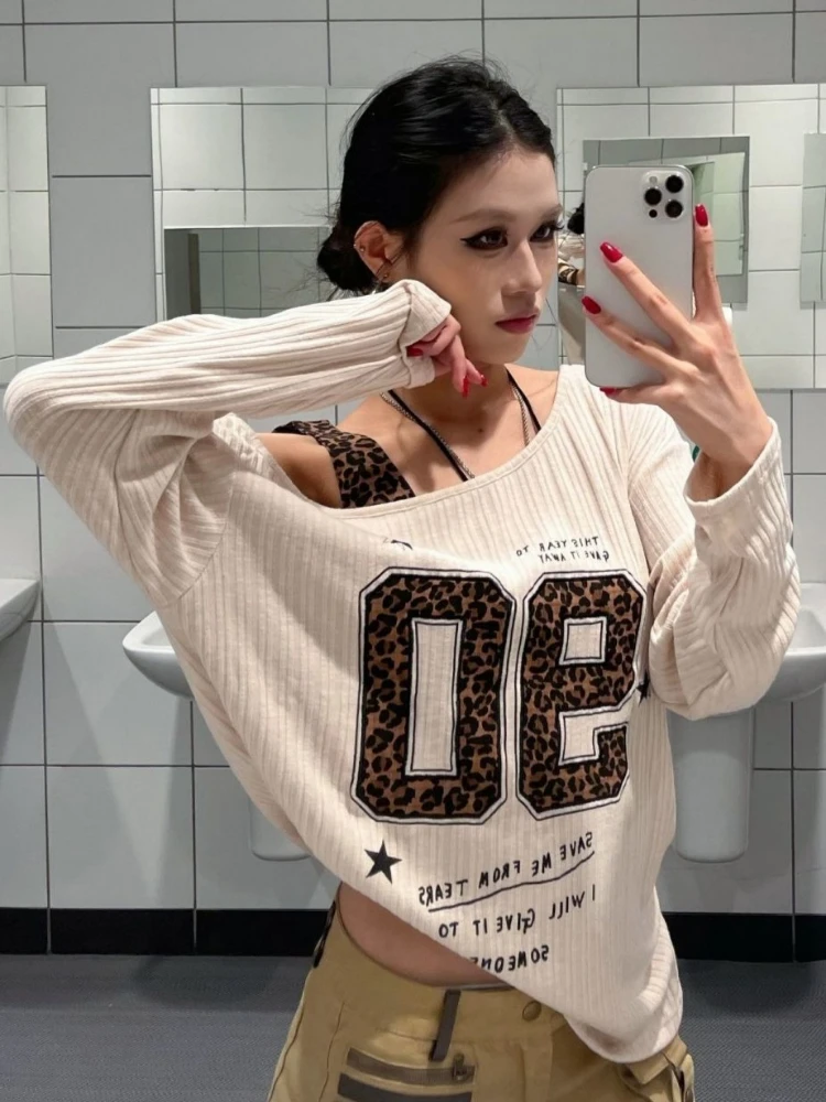 T-Shirt con Stampa Leopardata  - Embroidery A recensione e prezzo