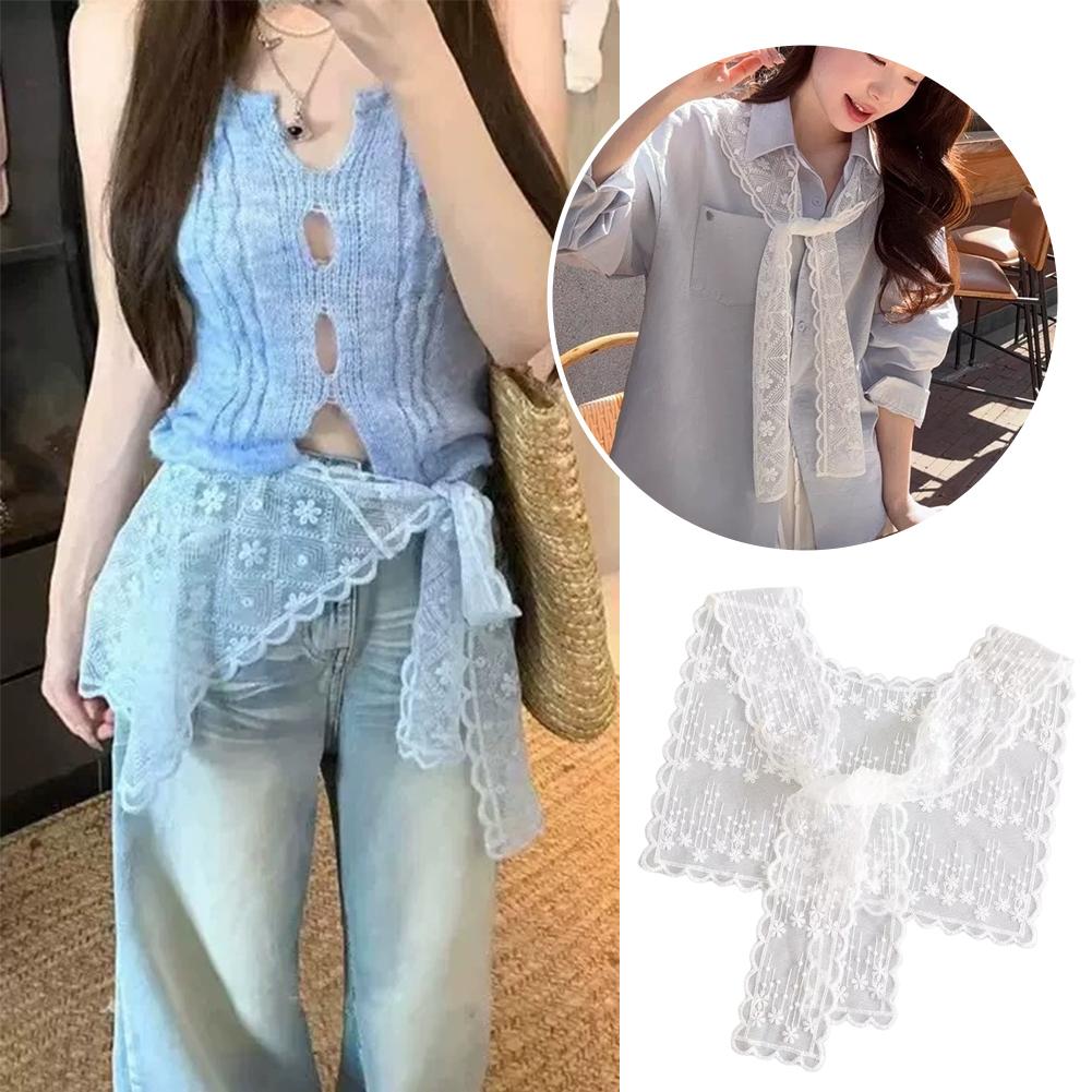 Sciarpa/Stola in Pizzo Frances - Embroidery On Shirt recensione e prezzo