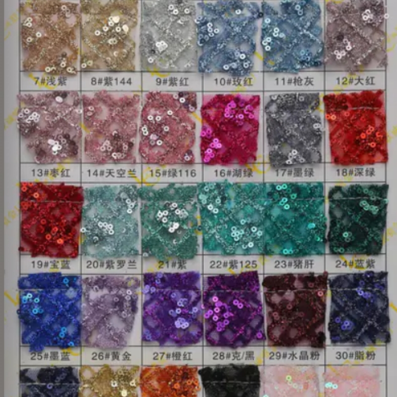 2026 Tessuto Blu di Tendenza c - Embroidery Net Fabric recensione e prezzo