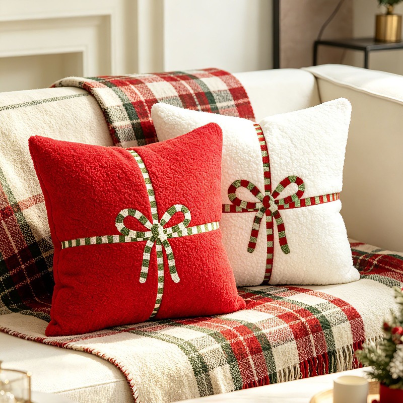 Fodera per cuscino natalizio i - Embroidery Xmas Decorations recensione e prezzo