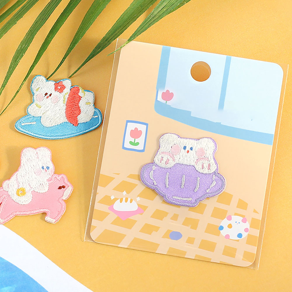 1 pezzo adesivo su adesivi ric - Embroidery Rabbit recensione e prezzo