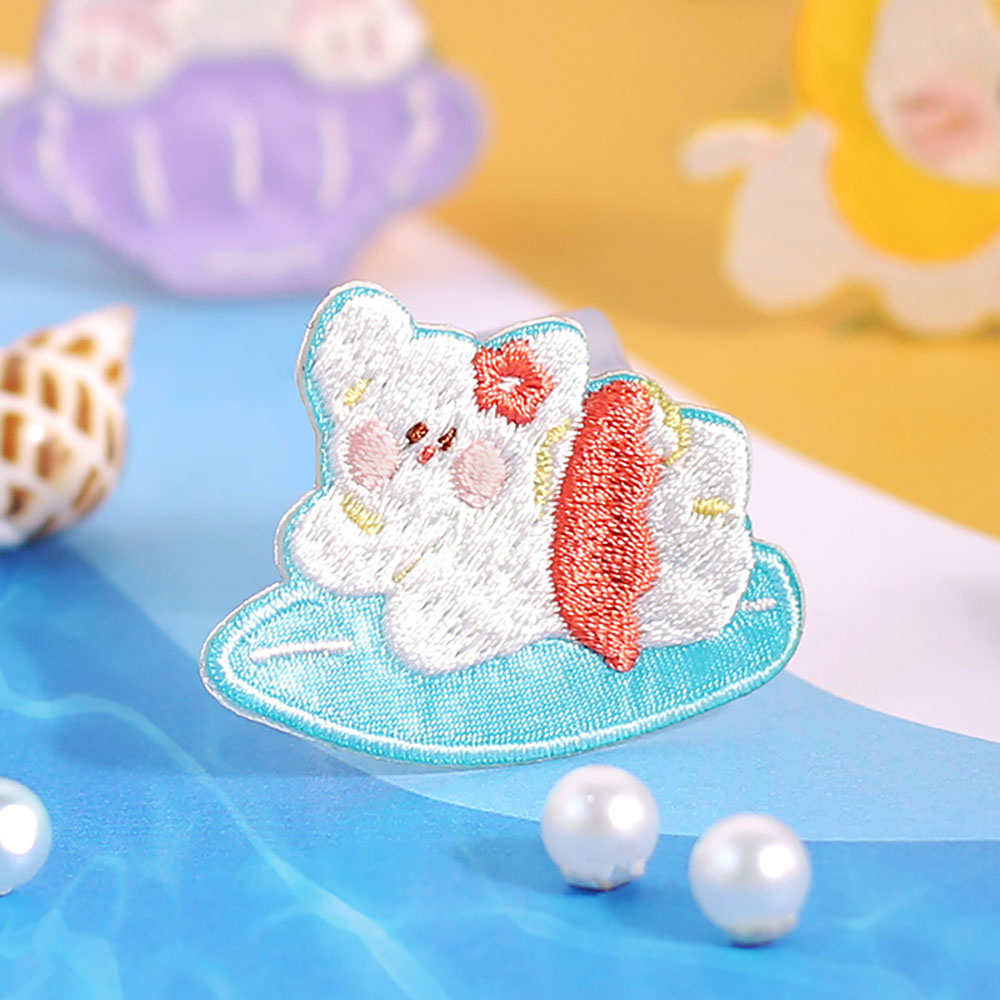 1 pezzo adesivo su adesivi ric - Embroidery Rabbit recensione e prezzo