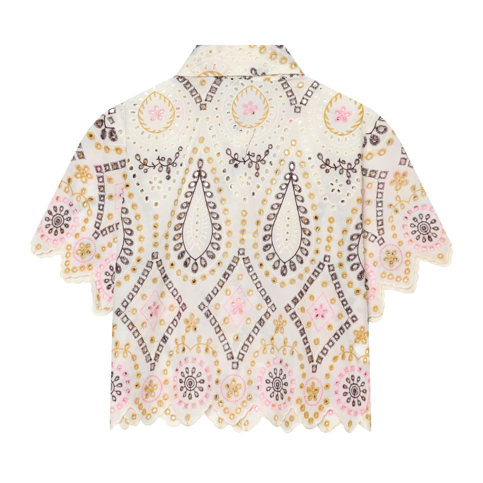 Camicetta Elegante da Donna PR - Embroidery Eyelet recensione e prezzo