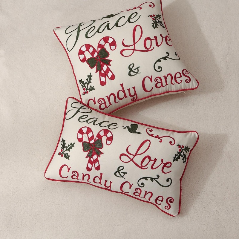 Fodera per cuscino natalizio c - Embroidery Xmas Decorations recensione e prezzo