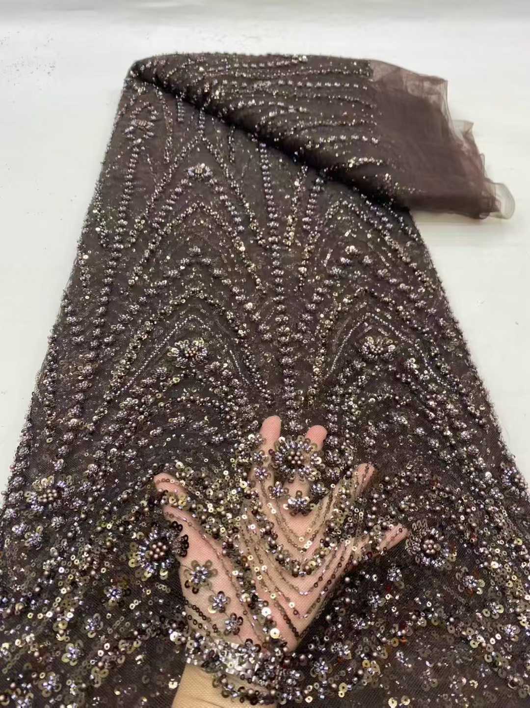 2026 Africano Nigeriano di Alt - Embroidery Net Fabric recensione e prezzo