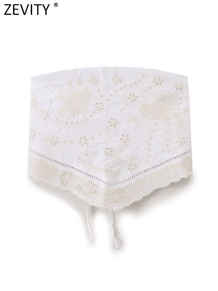 Zevity donna Sexy senza spalli - Embroidery On Shirt recensione e prezzo