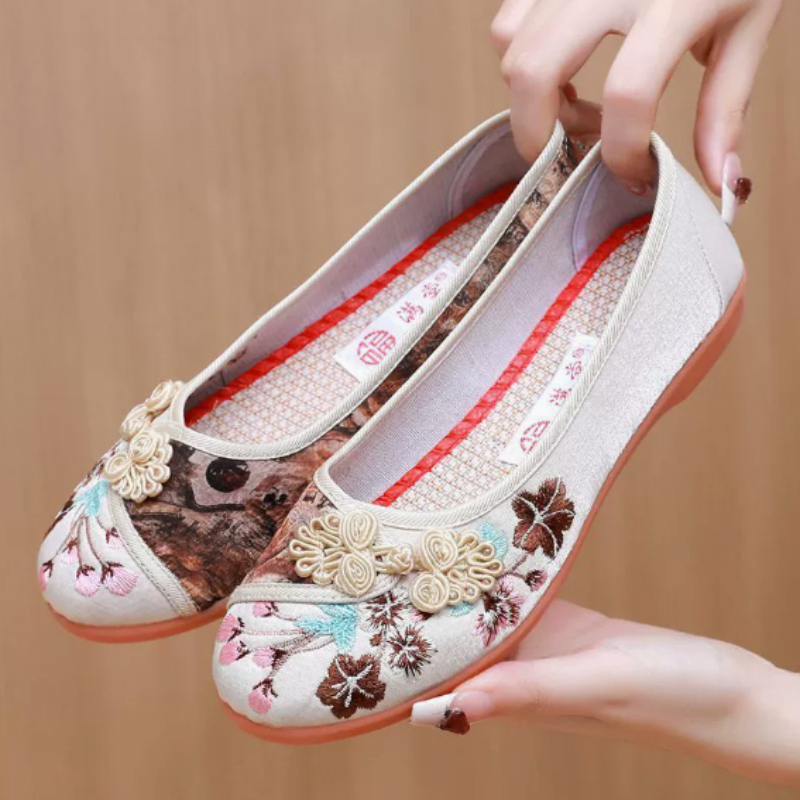 Scarpe da donna in tela stile  - Embroidery Shoes recensione e prezzo