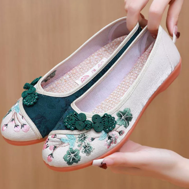 Scarpe da donna in tela stile  - Embroidery Shoes recensione e prezzo