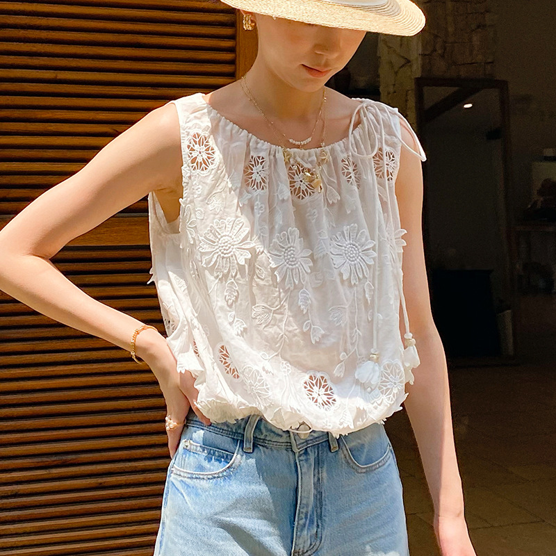 Camicetta Ricamata Stile Boho  - Embroidery Eyelet recensione e prezzo